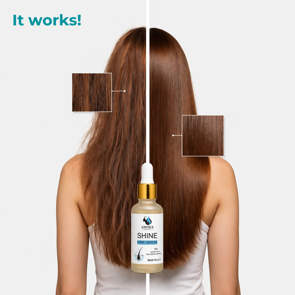 Anti Frizz Shine Hair Serum