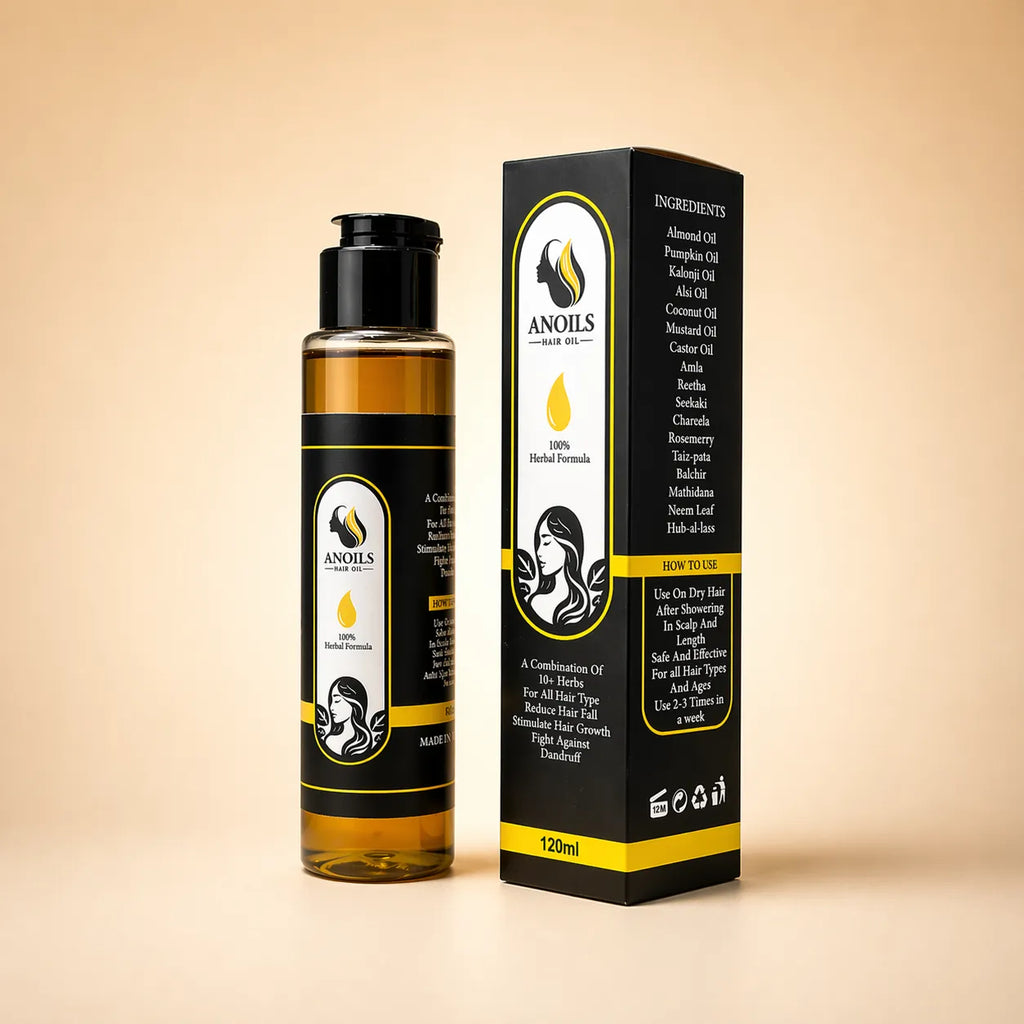 Anoils Herbal Hair Growth Oil – Anti Hair Fall